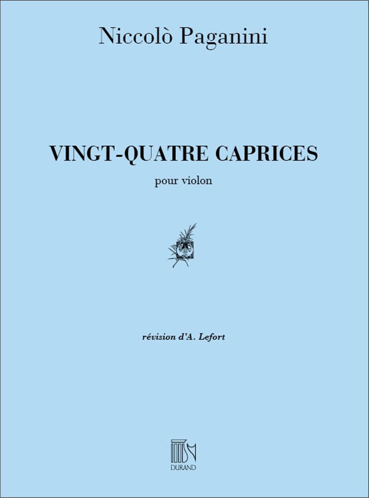 24 Caprices Violon Seul